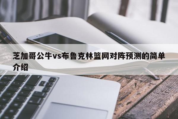 芝加哥公牛vs布鲁克林篮网对阵预测的简单介绍