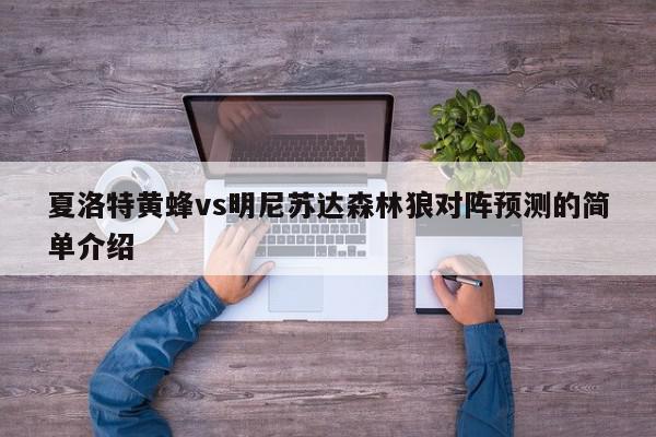 夏洛特黄蜂vs明尼苏达森林狼对阵预测的简单介绍